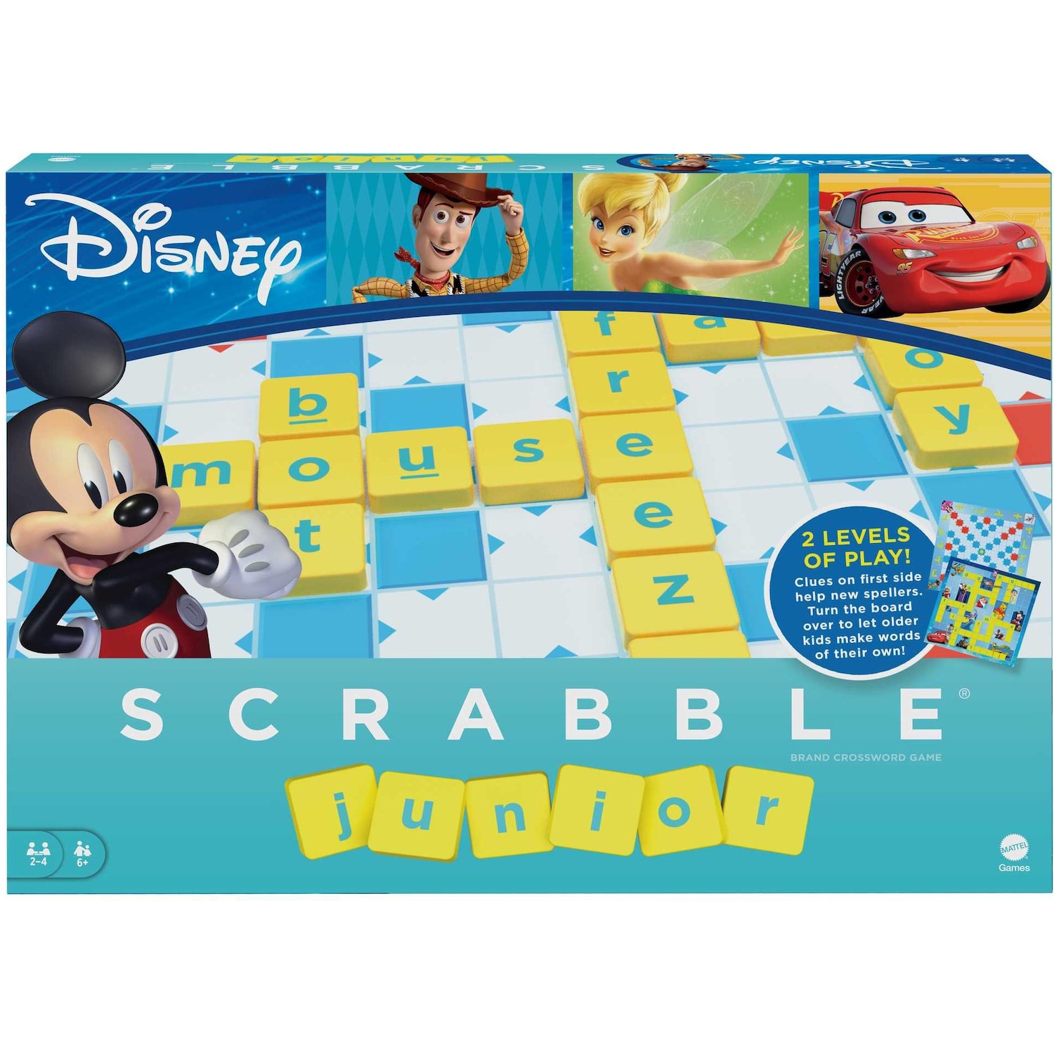 Mattel Scrabble Junior Disney