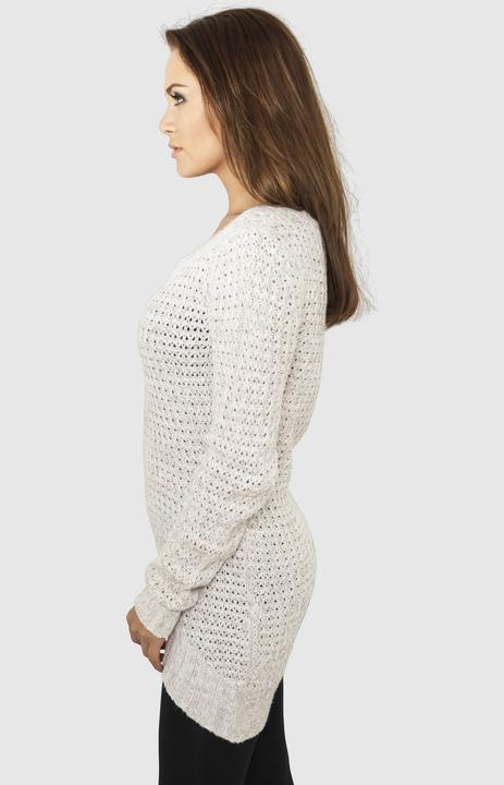 Produktbild Urban Classics Ladies Long Wideneck Sweater (M)