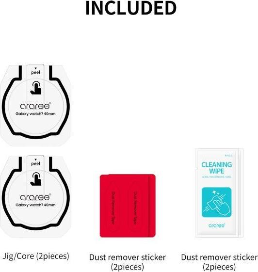 Image du produit Araree Core Glass Series Verre de protection 2 pièces