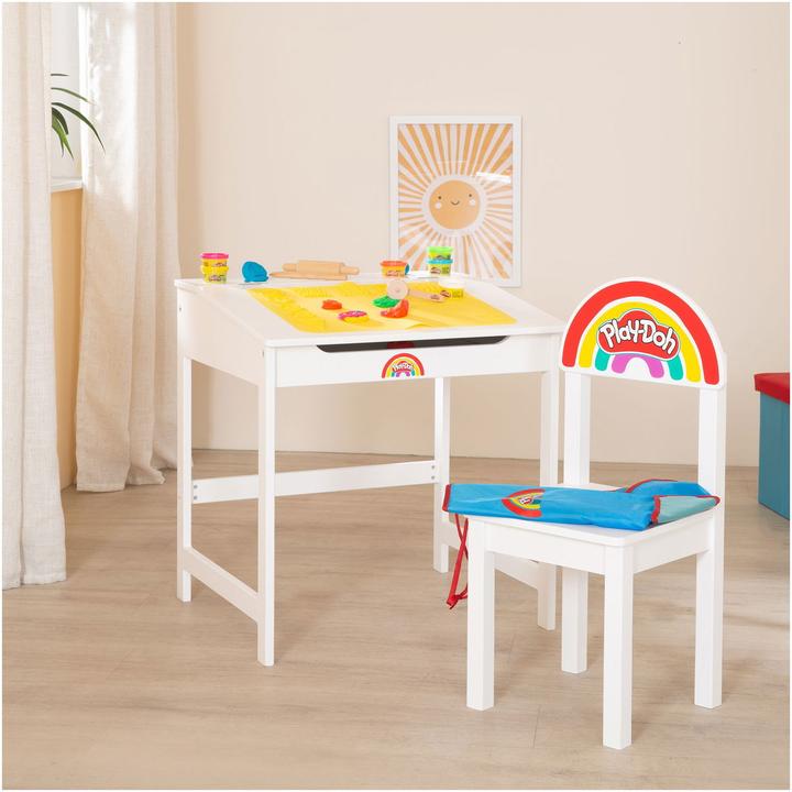 Actual product image Roba School desk with chair " x Play-Doh" PlayDoh (High chair, Kids table)
