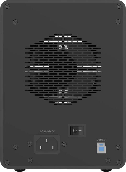 Produktbild Renkforce RF-6647600 8.9 cm (3.5 Zoll) Festplattengehäuse 5 Bay 3.5 Zoll USB-A (