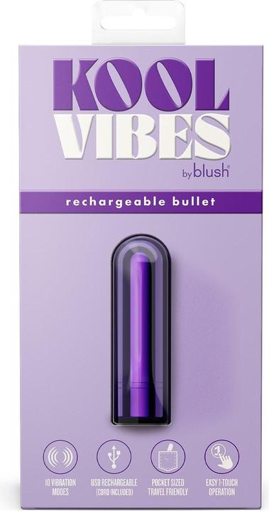 Produktbild Blush Kool Vibes 2.5 Inch Discreet & Travel-Friendly Mini Bullet Vibrator - 10 Vibration Modes with