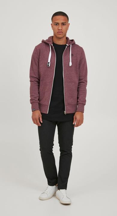 Actual product image Solid BennZip Men's Hooded Jacket Zip (M)