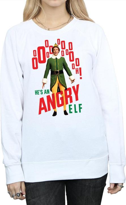 Actual product image Elf Womens/Ladies Angry Sweatshirt (S)