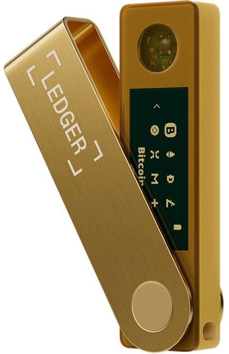 Ledger Nano X - Gold (Bitcoin, Ethereum Classic, Litecoin, Dogecoin, Dash, Others)