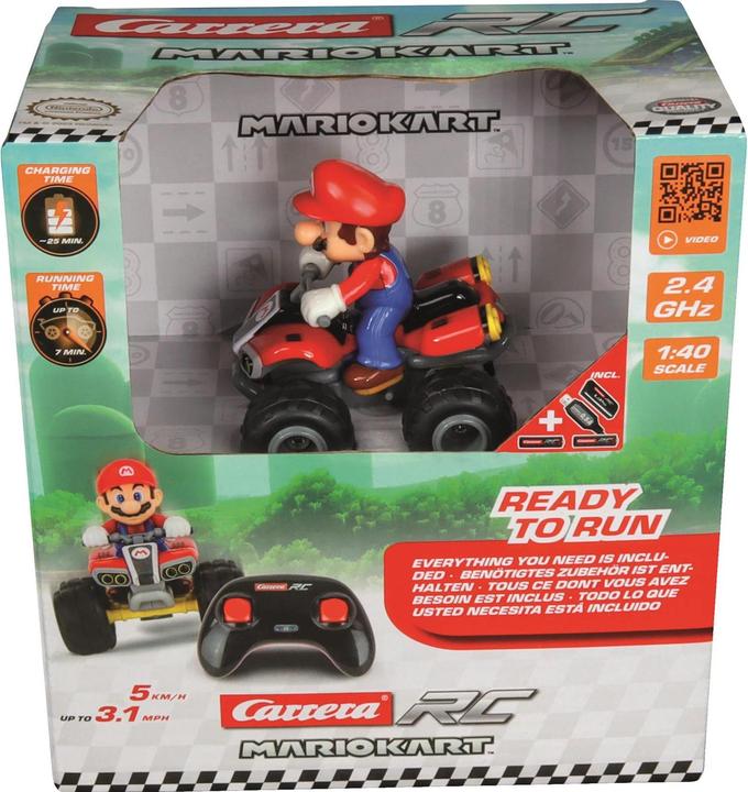 Actual product image Carrera Nintendo Super Mario Quad