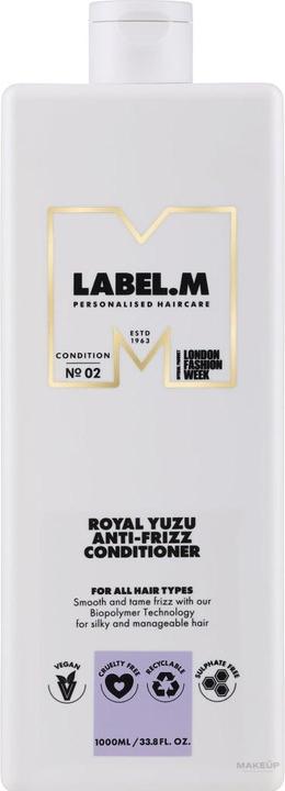 Actual product image Label.M Royal Yuzu Anti-Frizz Conditioner 1000ml (1000 ml)