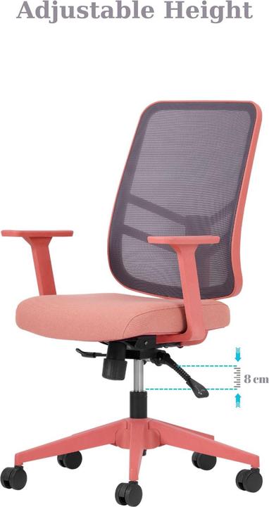 Image du produit Kalune Design Leto Salmon Office Chair