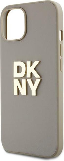 Actual product image DKNY DKHCP15SPBSWSE iPhone 15 / 14 / 13 6.1" beżowy/beige hardcase Wrist Strap Stock Logo (Apple iPhone 13, Apple iPhone 14, Apple iPhone 15)