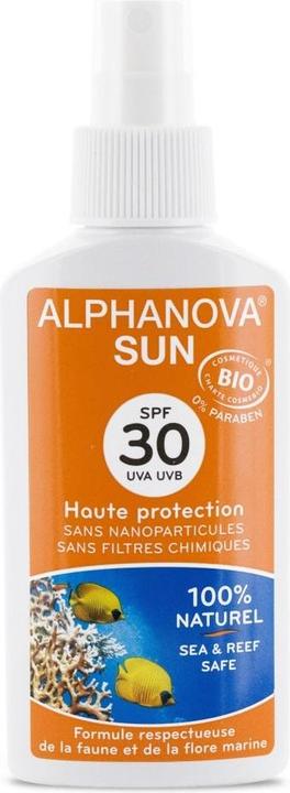 Produktbild Alphanova SUN Spray Bio SPF30 ohne Nanopartikel liq (Sonnenspray, SPF 30, 125 ml, 125 g)
