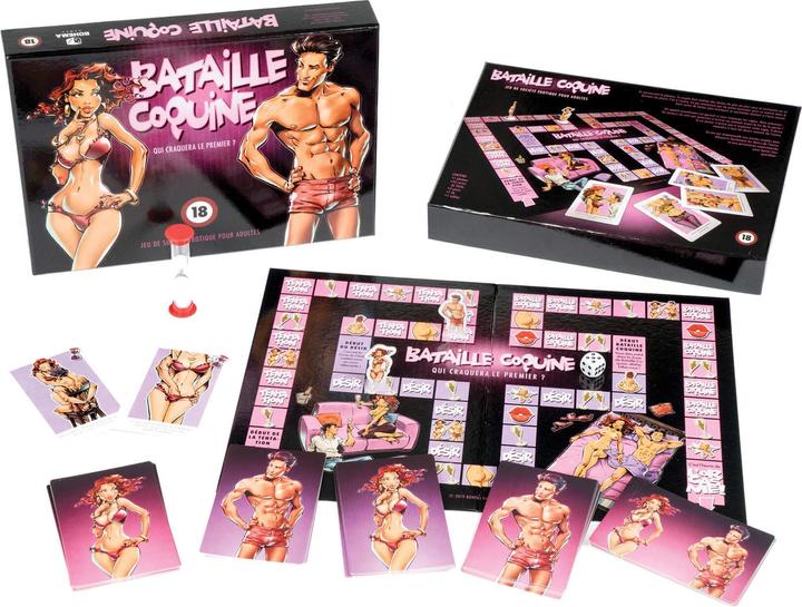 Actual product image JEU Bataille coquine (Board game, French)