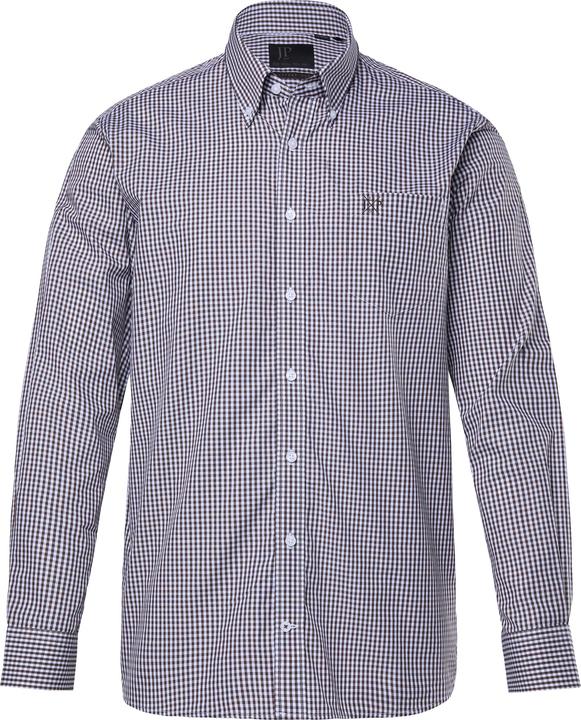 Immagine prodotto JP1880 Camicia per business-attire con vestibilità comoda e quadretto vichy, disponibile fino alla tg. 8XL (L)