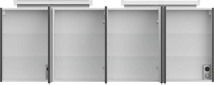 Produktbild Emotion Spiegelschrank mit Acryl-Lampe und Glasböden (180 x 17 x 622 cm)