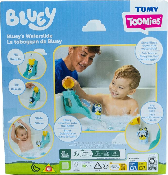 Actual product image Tomy Blueys Wasserrutsche