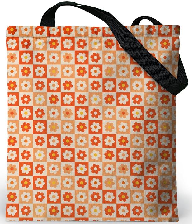 Only-Bags.Store Ästhetische Tragetasche mit Reissverschluss - Bedruckter Jutebeutel