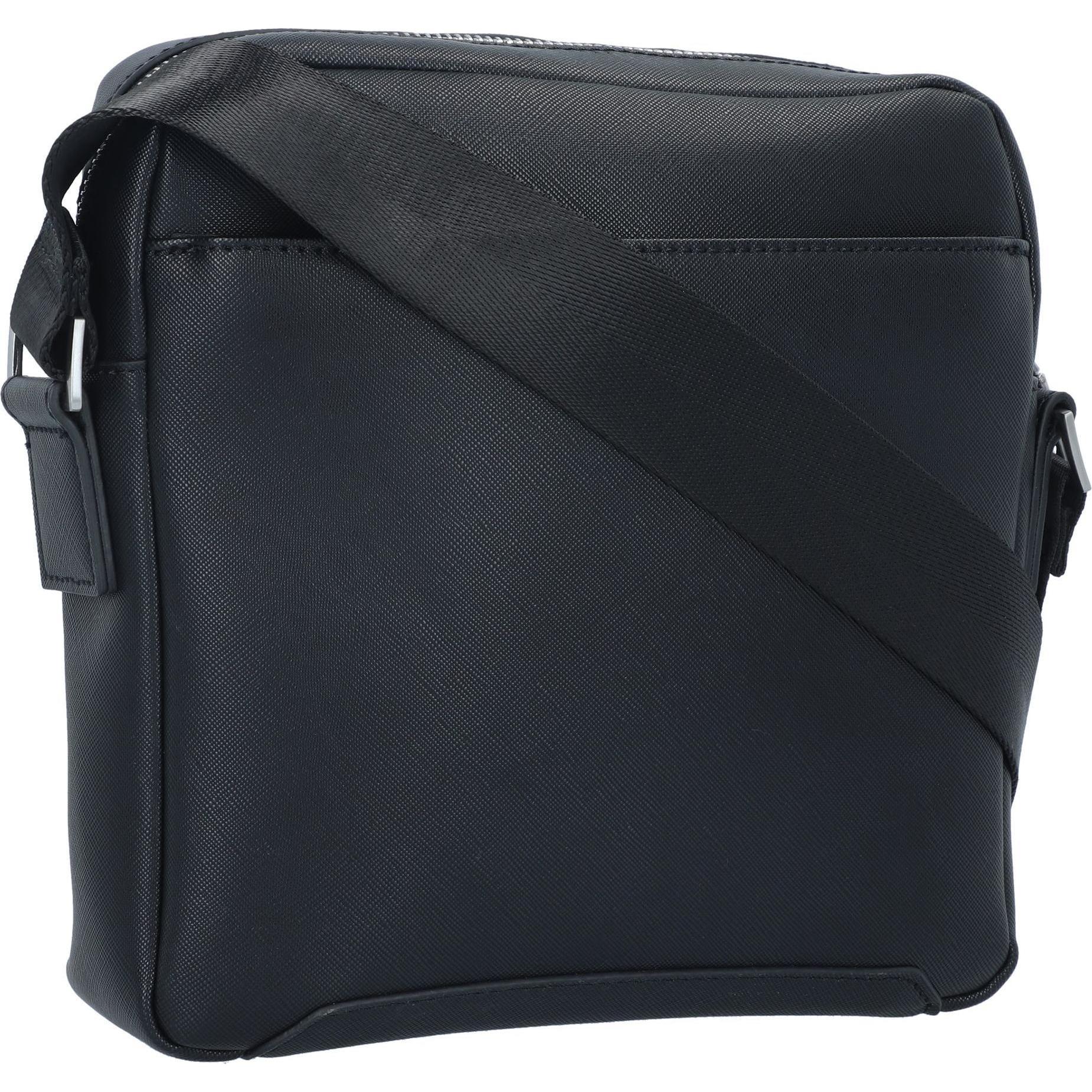 Thumbnail - Guess, Handtasche, Saffiano Umhängetasche 22.5 cm, Schwarz