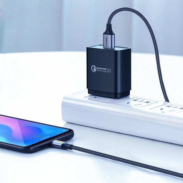 Actual product image Ugreen USB A — USB C (0.25 m, USB 2.0)