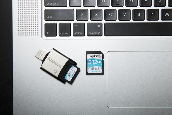 Produktbild Kingston Canvas Go! SDXC Card (512 GB, SDXC, U3, UHS-I)