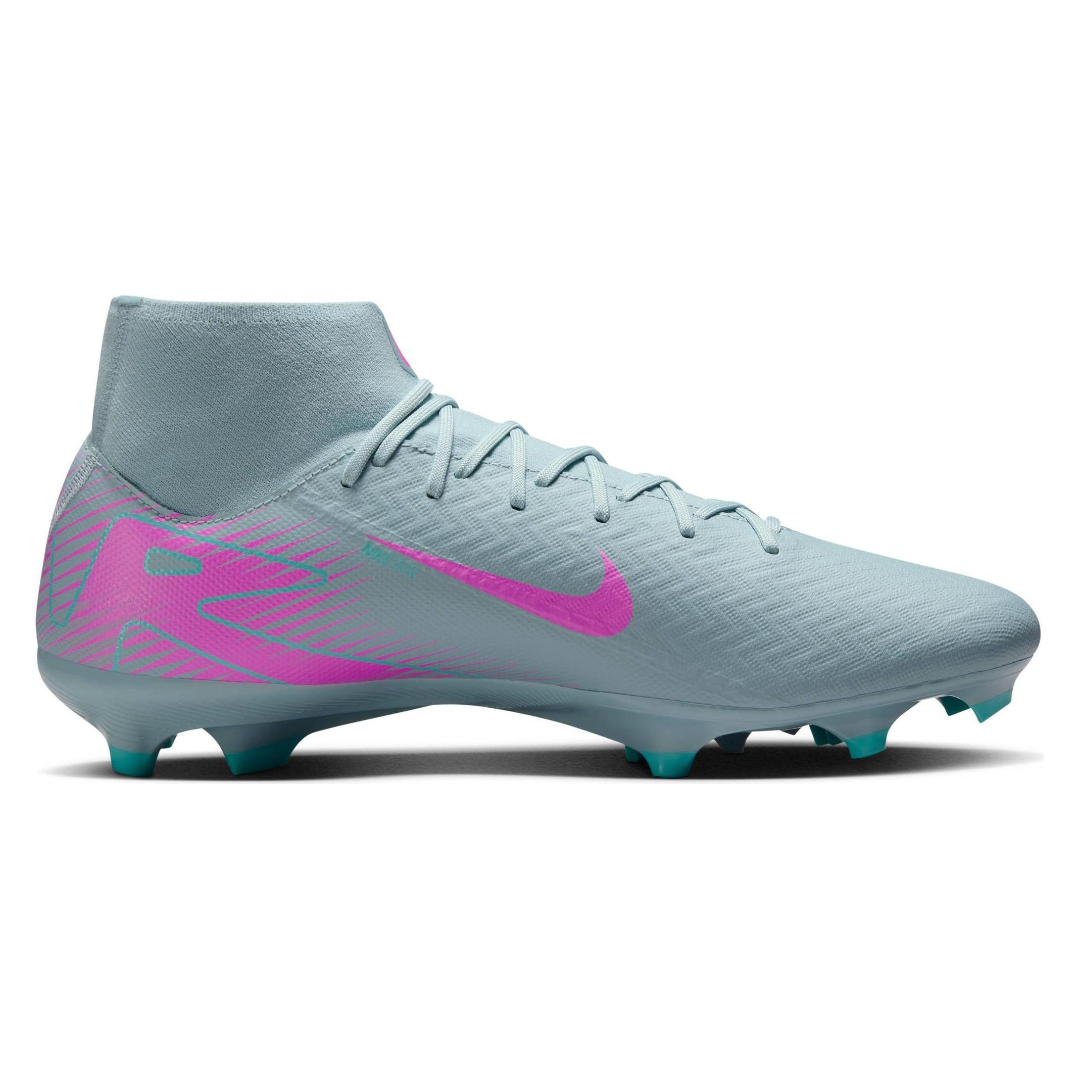 Nike, Herren, Fussballschuhe, Mercurial Superfly 10 Academy Fg/Mg Schuhe (45), Blau, Pink