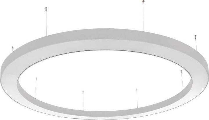 Produktbild EGLO 68131 PASTRENGO 3 LED Pendelleuchte 192W Ø3000mm Silber Weiss Warmweiss