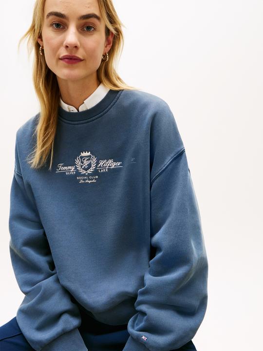 Produktbild Tommy Hilfiger Varsity Crest Terry Pullover Sweatshirt (M)