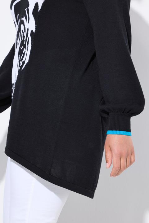 Image du produit Angel of Style Pull avec motif tigre, coupe confortable (58)