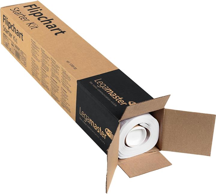 Image du produit Legamaster Flipchart-Marker Zubehörset, 20 Blatt Blanco, 3 Stück (14x)