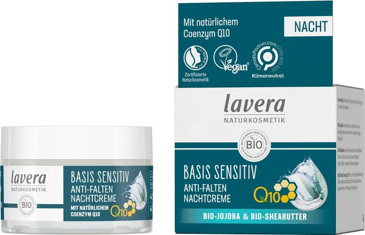 Actual product image Lavera Anti-Falten Nachtcreme Q10 (50 ml)