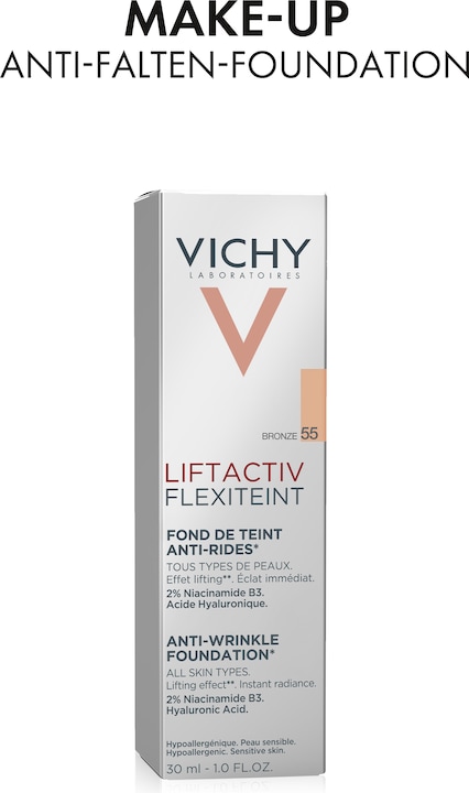 Produktbild Vichy Liftactiv Flexiteint Make-up gegen Falten (55 Bronze)