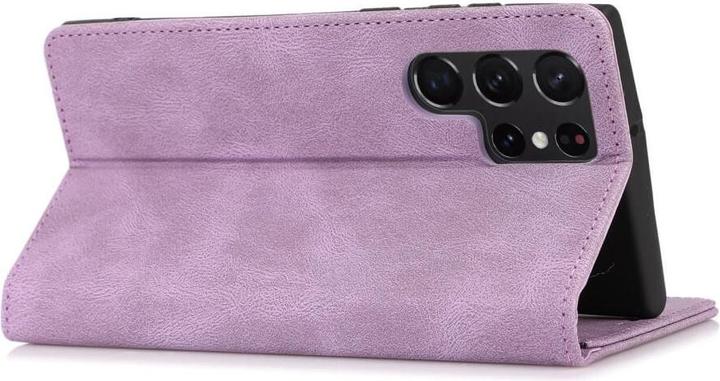 Produktbild Cover-Discount Vintage Flip Case Hülle violett (Samsung Galaxy S24 Ultra)