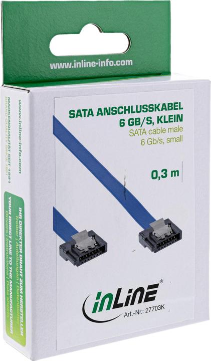 Produktbild InLine SATA 6Gb/s Anschlusskabel klein