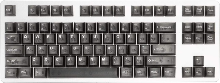 Actual product image Tai-Hao Smoky Quartz 152 Keys (ANSI) Set