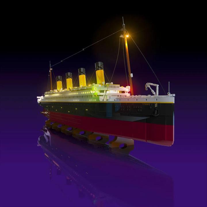 Light my bricks LMB 2.0 Kit de lumière pour LEGO® 10294 Le Titanic