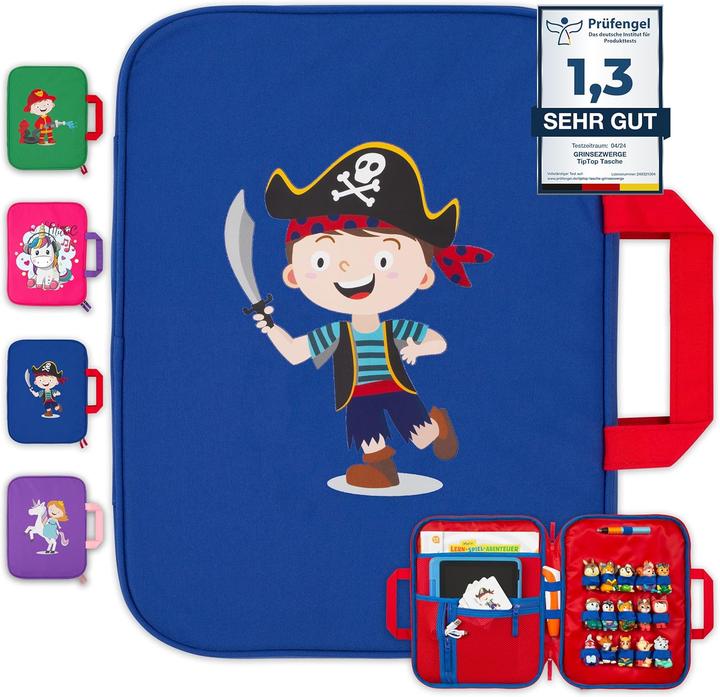 Produktbild Grinsezwerge Tasche für Edurino, Tonie & TipToi Zubehör