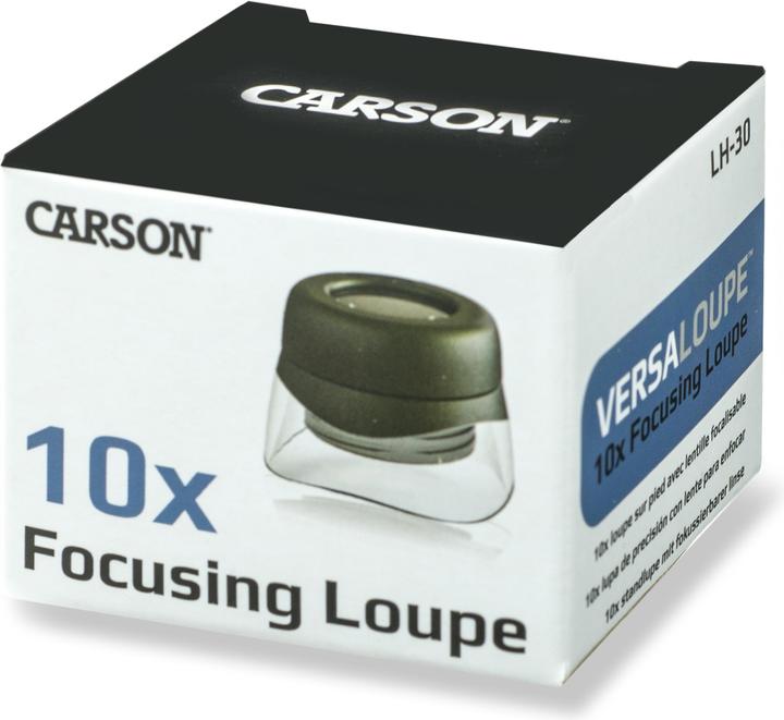 Produktbild Carson Optical LH-30 VersalLoupe 10x fokussierbare Lupe