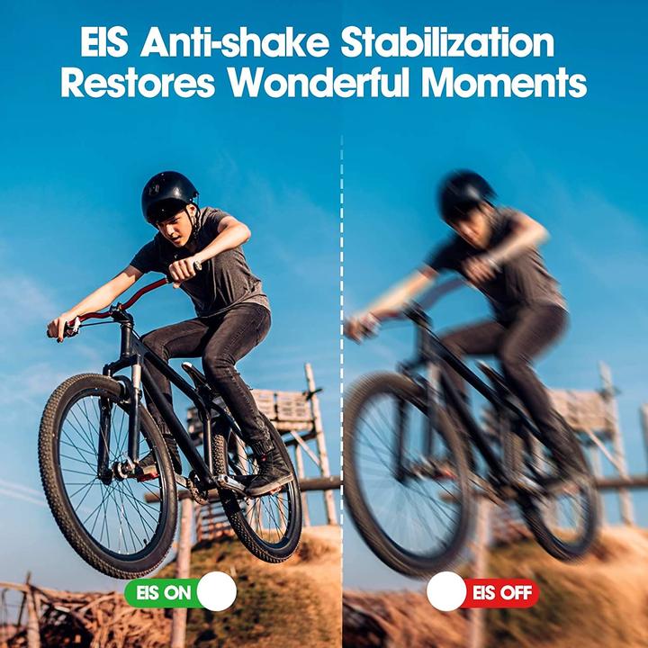 Actual product image HaHoco X85 4K Action Cam