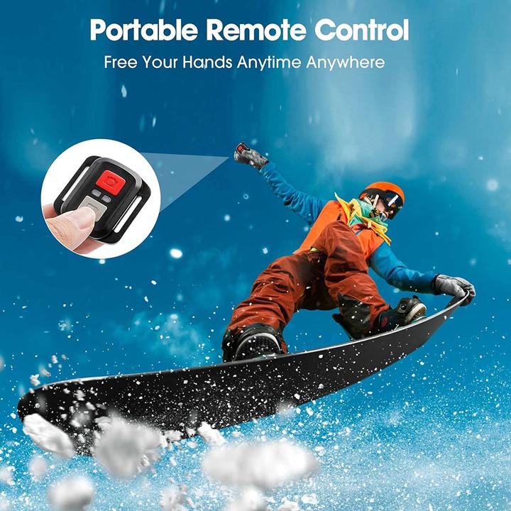 Actual product image HaHoco X85 4K Action Cam