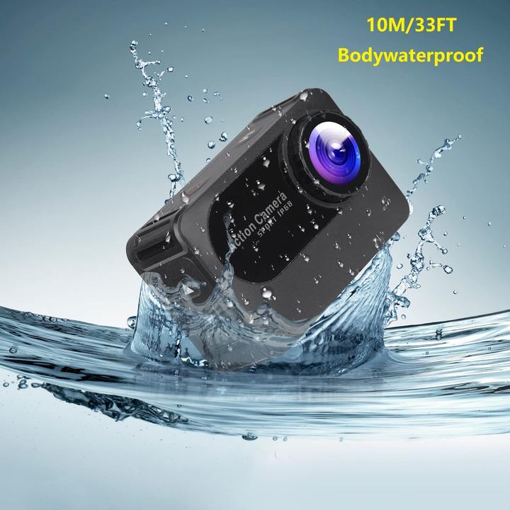 Actual product image Jadfezy Action Cam Sport IP68