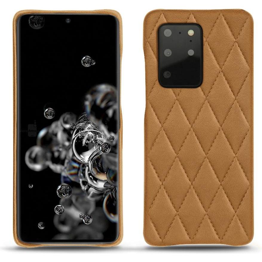 Noreve Lederschutzhülle (Samsung Galaxy S20+ 5G), Smartphone Hülle, Braun