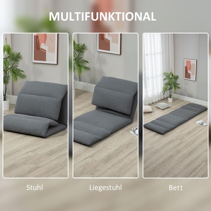 Produktbild Homcom Bodensofa mit Liegefunktion