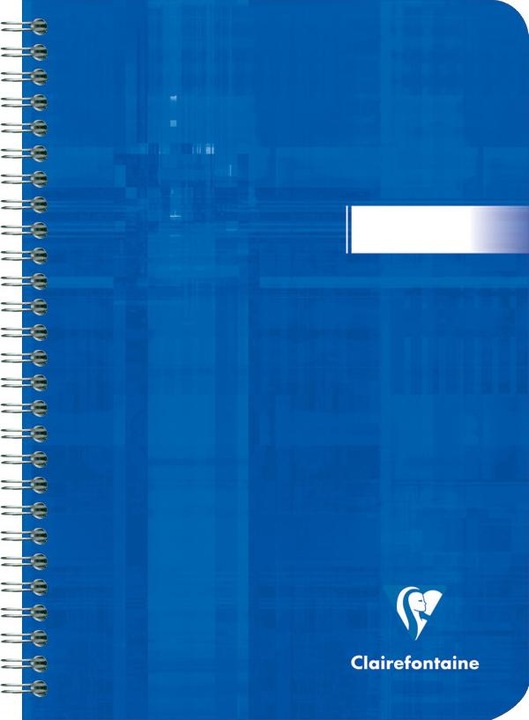 Image du produit Clairefontaine Cahier à spirales (A5, Quadrillé, Couverture souple)