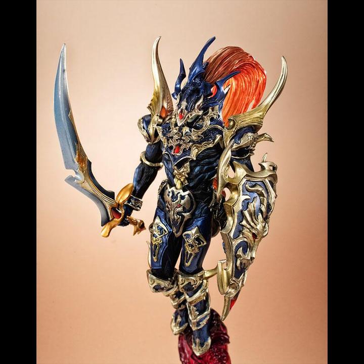 Actual product image Megahouse Yu-Gi-Oh! Duel Monsters Art Works Monsters Black Luster Soldier Recolor Statue