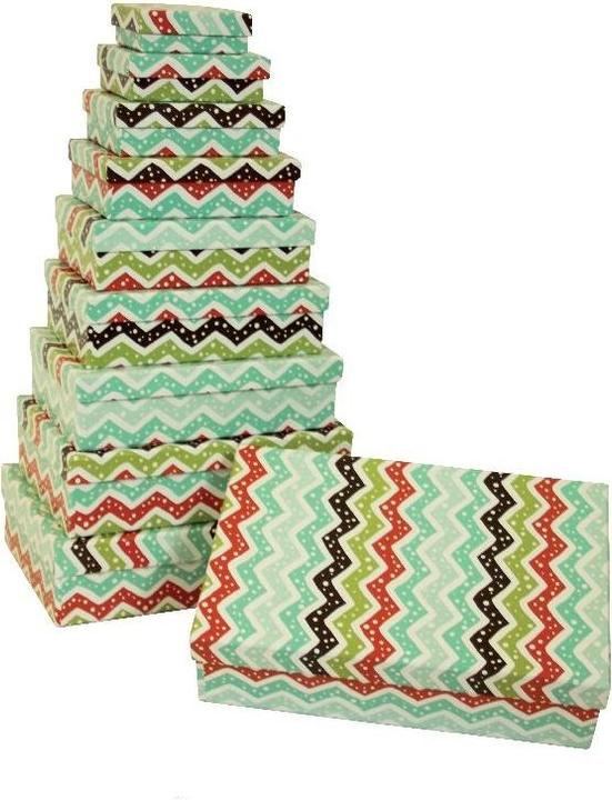 PBS Austria Kartonagen Set 10-teilig Zacken (1x)