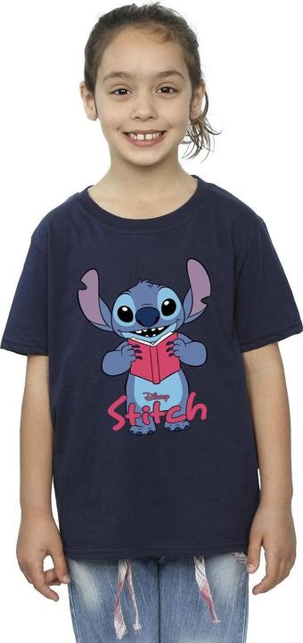 Produktbild Lilo & Stitch Reading Standing TShirt Mädchen (104)