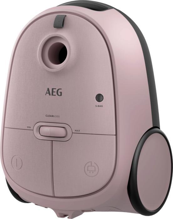 Immagine prodotto AEG AB61C1WP CLEAN 6000 - Stofzuiger met zak - HEPA 12 - Actieradius 12 meter - Roze (900 258 716)
