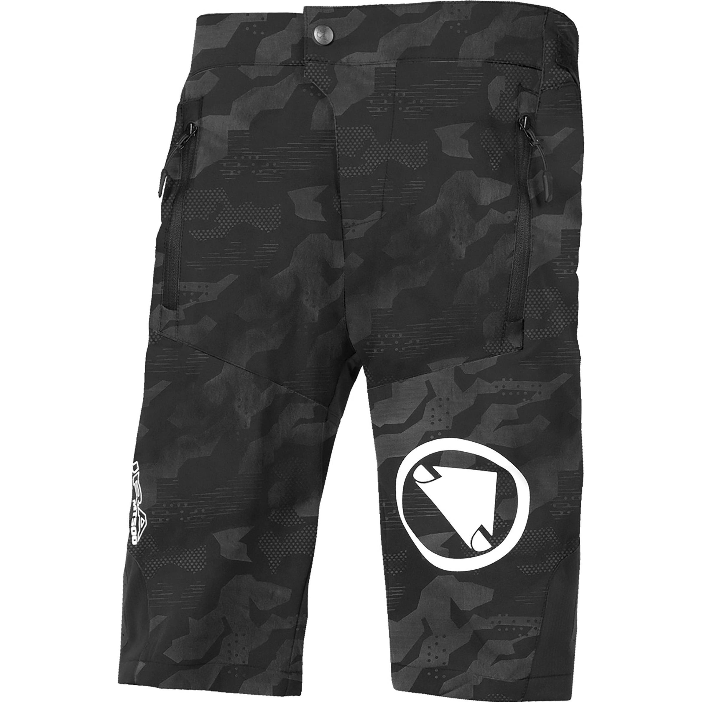 Endura, Jungen, Velohosen, Kinder MT500JR Burner Short (146, 152), Grau, 152, 146