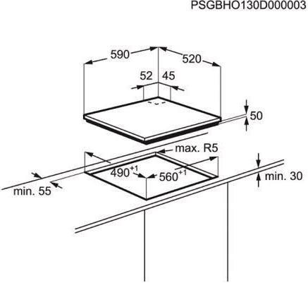 Actual product image Electrolux EGD6576NOK