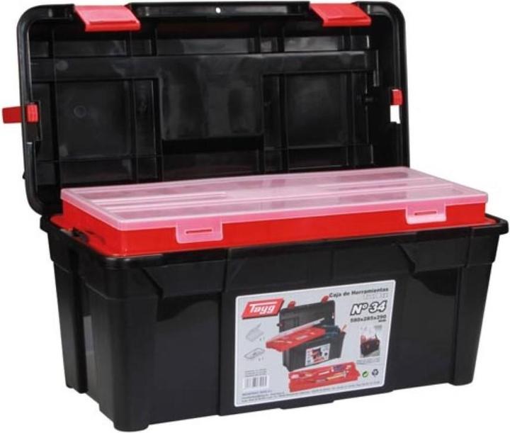 Actual product image Velleman - Toolbox - 500 x 258 x 255 mm - with Tray and Box