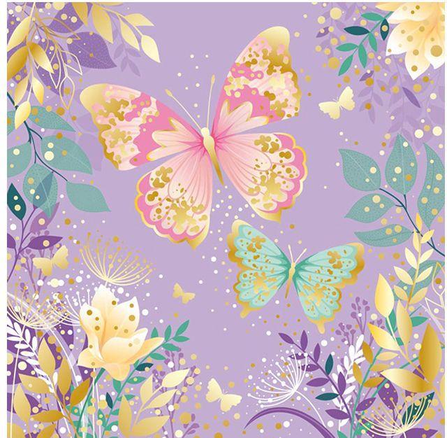 Produktbild Card Group Karte Classy Butterflies