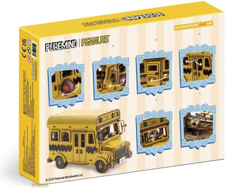 Immagine prodotto Pantasy Die Peanuts Puremind Bauset School Bus